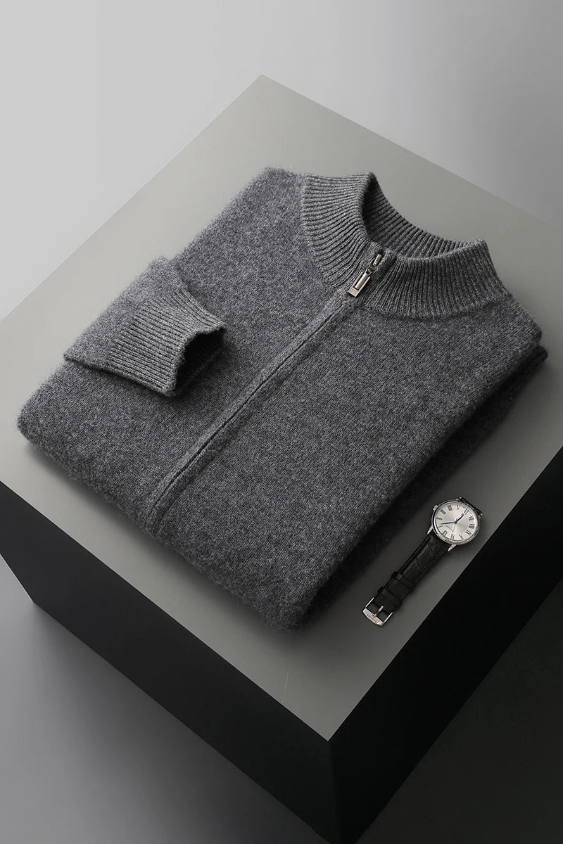 Travis | LUXURY PREMIUM CASHMERE WOOL VEST - Image 10