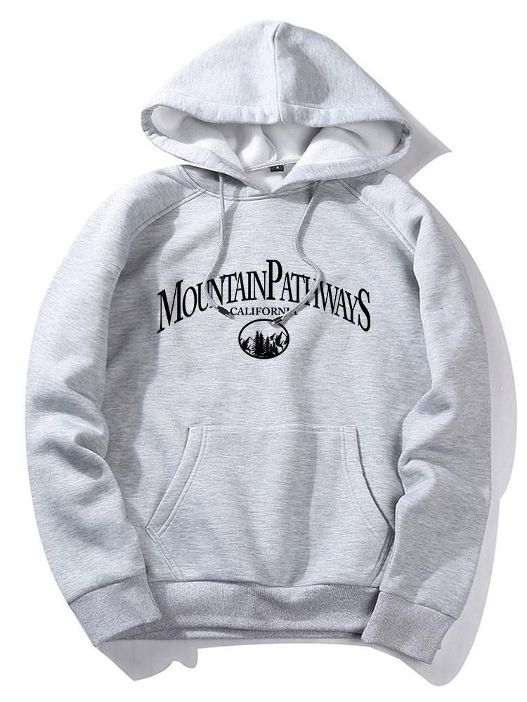 Trey | Mountain Pathways Print Hoodie - Image 3