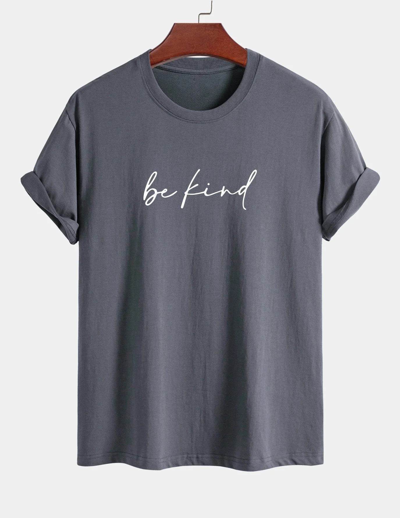 Tristán® | Be Kind Print Cotton T-Shirt - Image 10