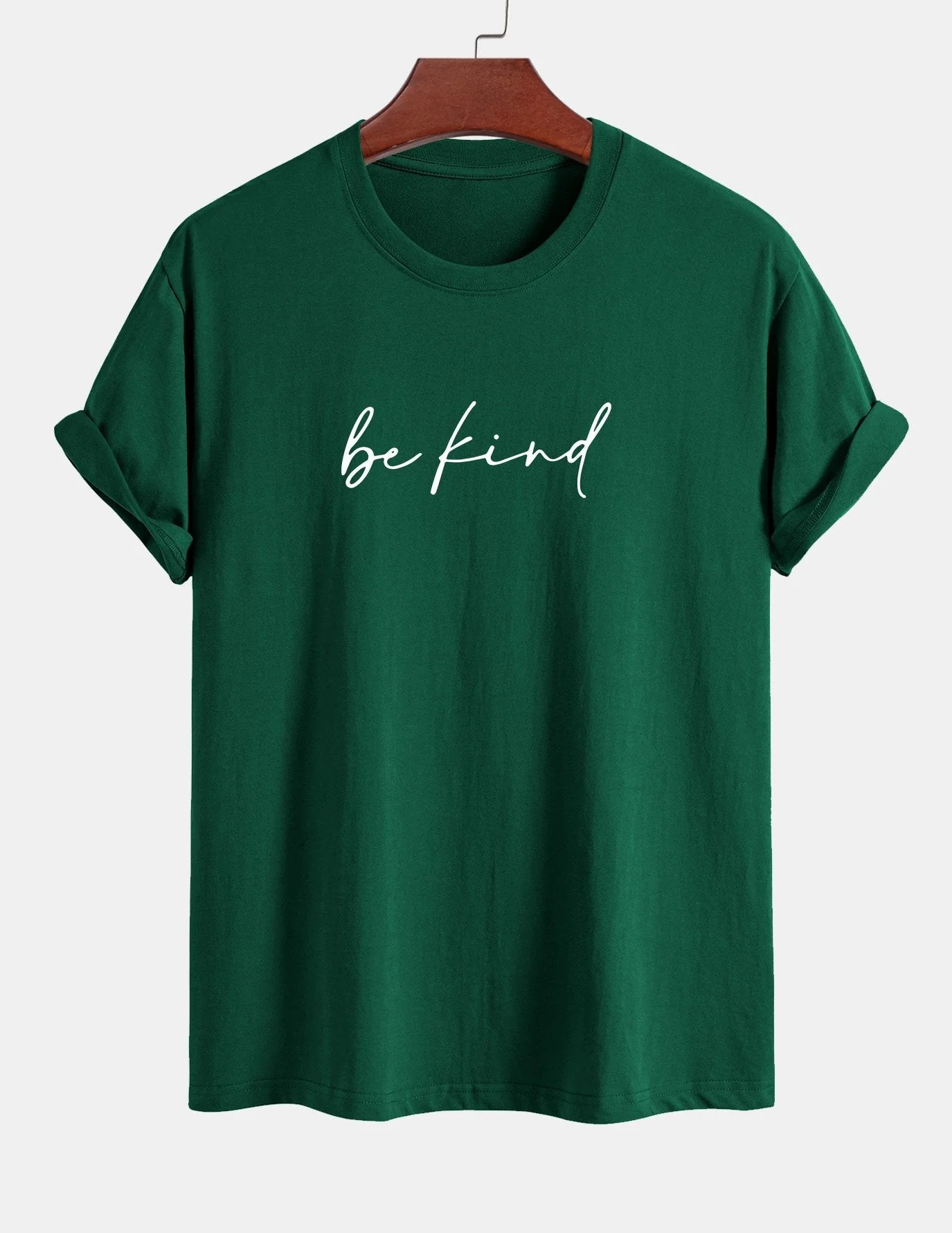 Tristán® | Be Kind Print Cotton T-Shirt - Image 12