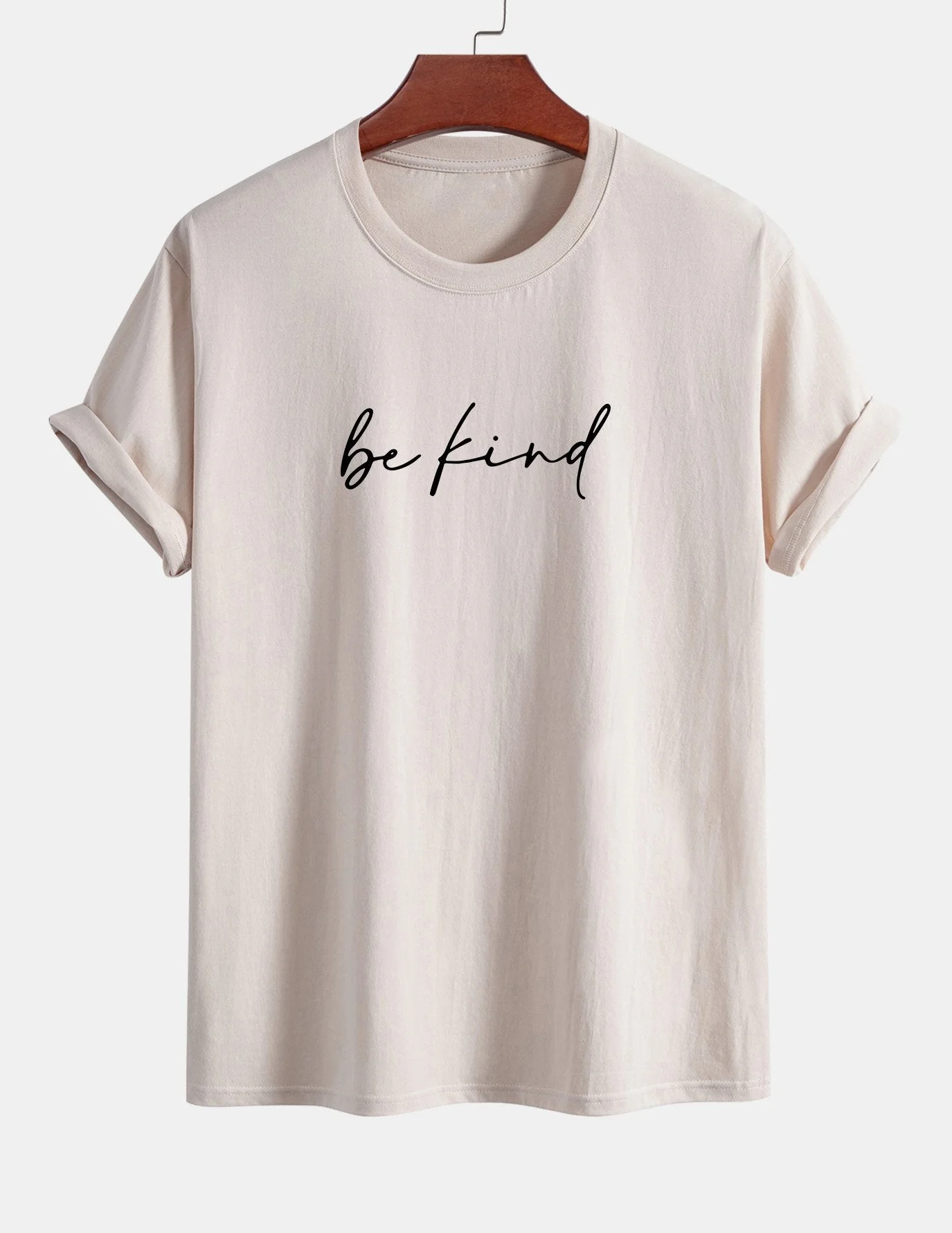 Tristán® | Be Kind Print Cotton T-Shirt - Image 13
