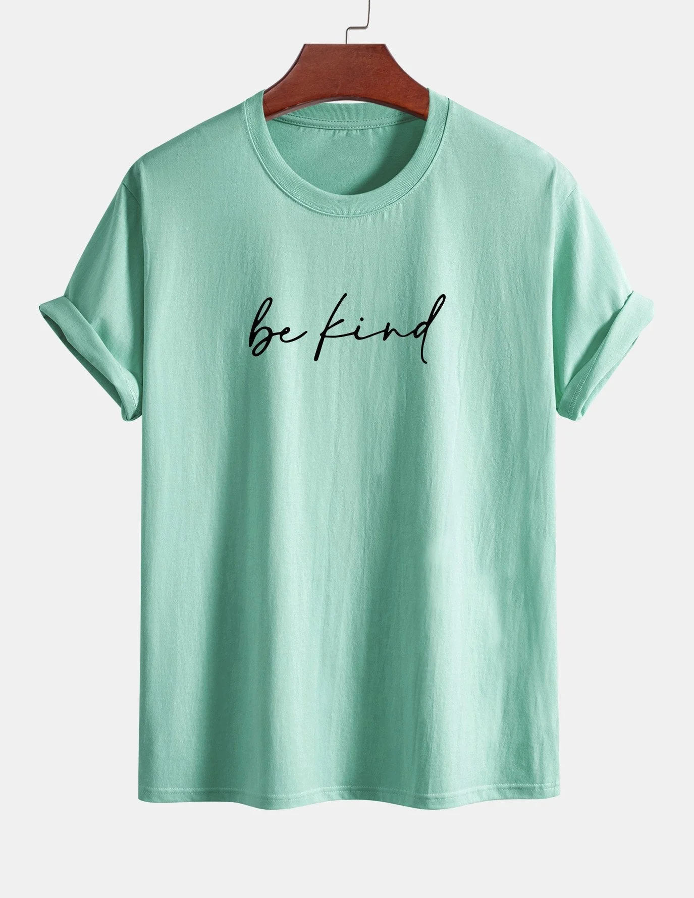 Tristán® | Be Kind Print Cotton T-Shirt - Image 15