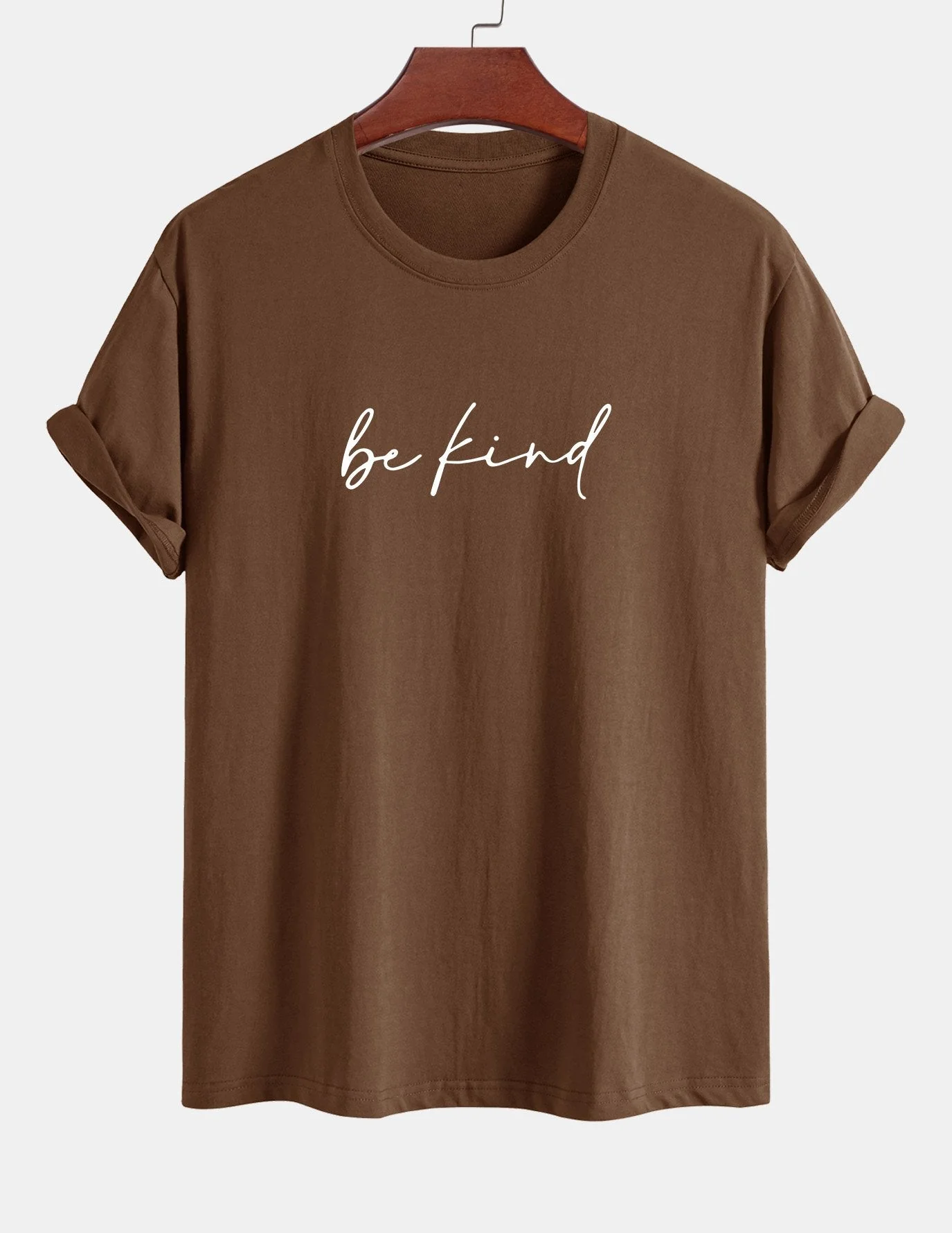 Tristán® | Be Kind Print Cotton T-Shirt - Image 4