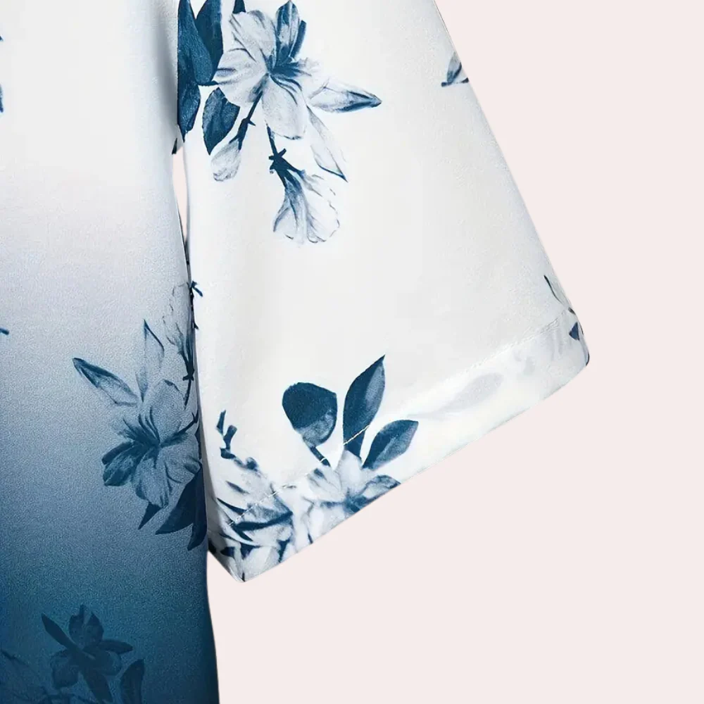 Tristán® | Gradient buttoned summer shirt for men - Image 4