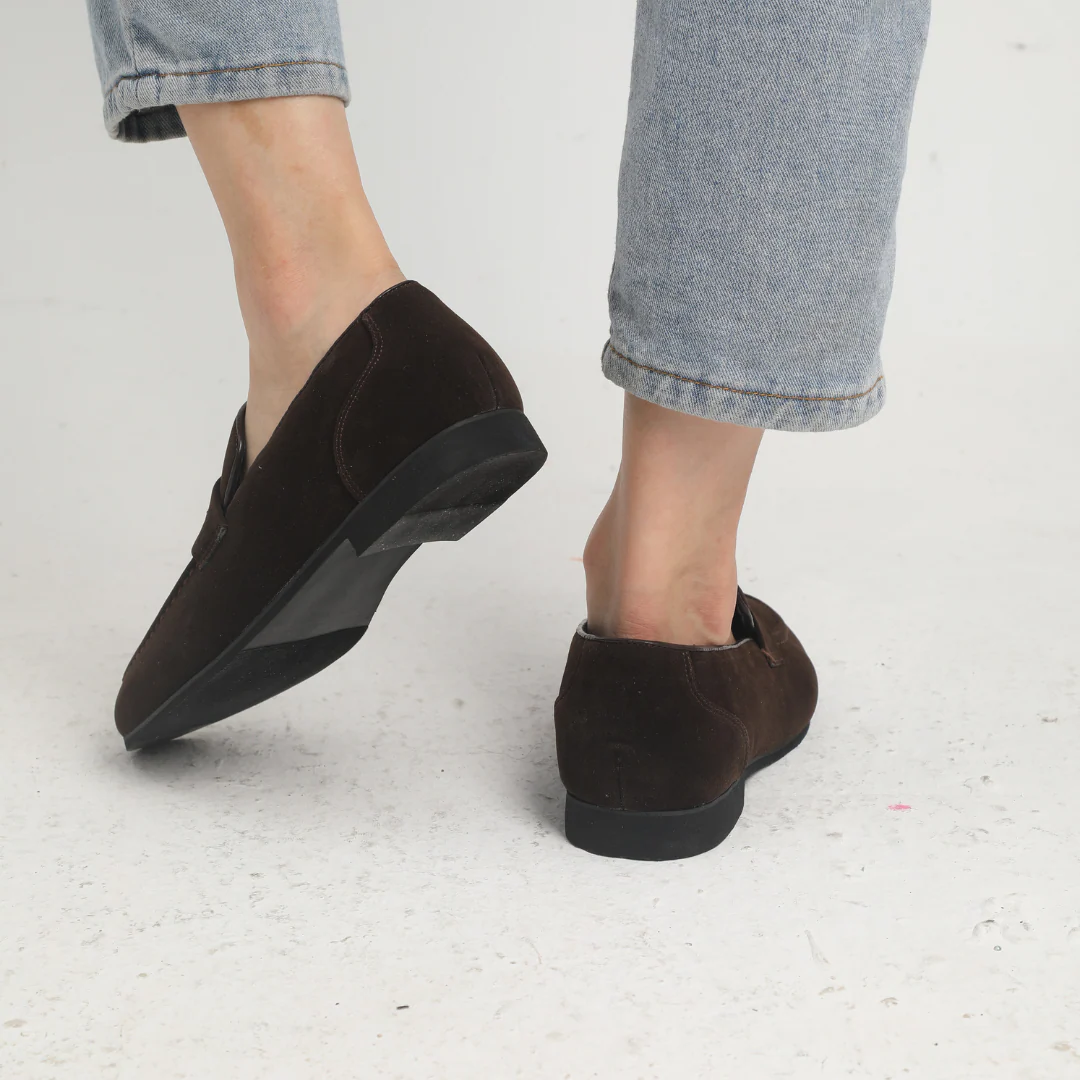 Tristan® | Suede Strap Loafers - Image 4