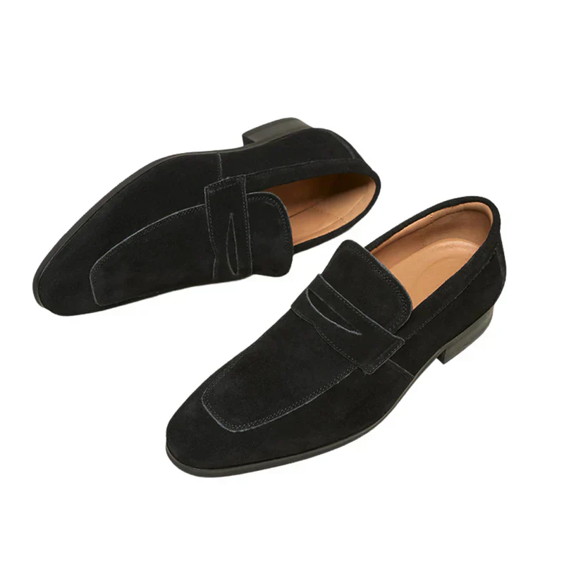 Tristan® | Suede Strap Loafers - Image 5