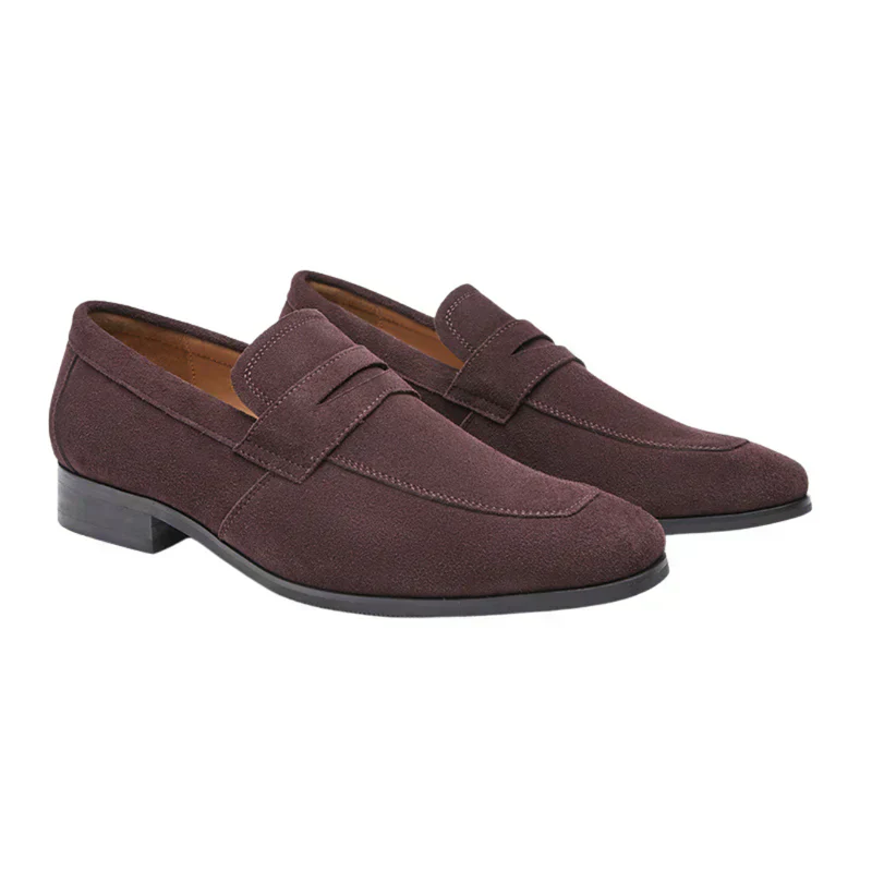 Tristan® | Suede Strap Loafers - Image 6