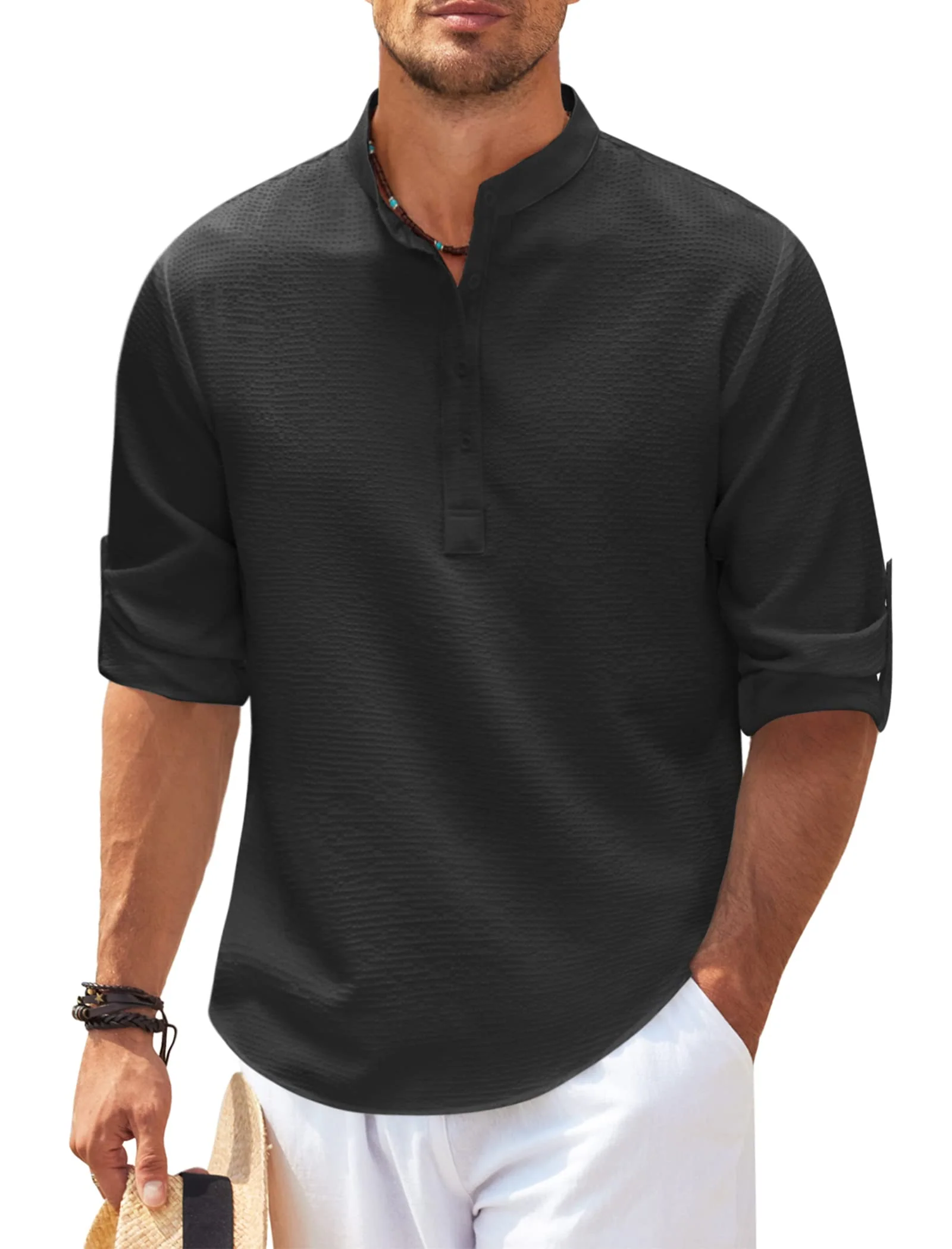 Tristan® | Ultracomfort Linen Shirt - Image 2