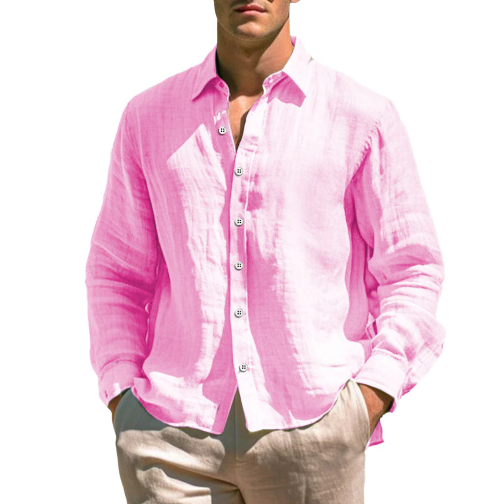 Tristan | Casual Linen Shirt - Image 3