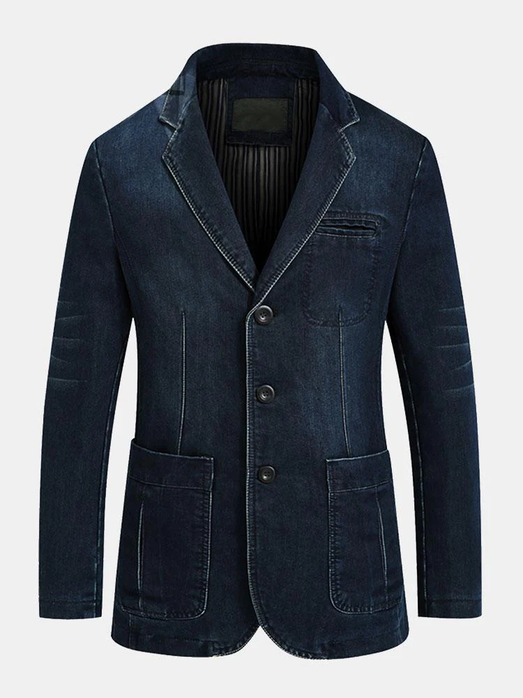 Tristan | Man Denim Blazer - Image 2