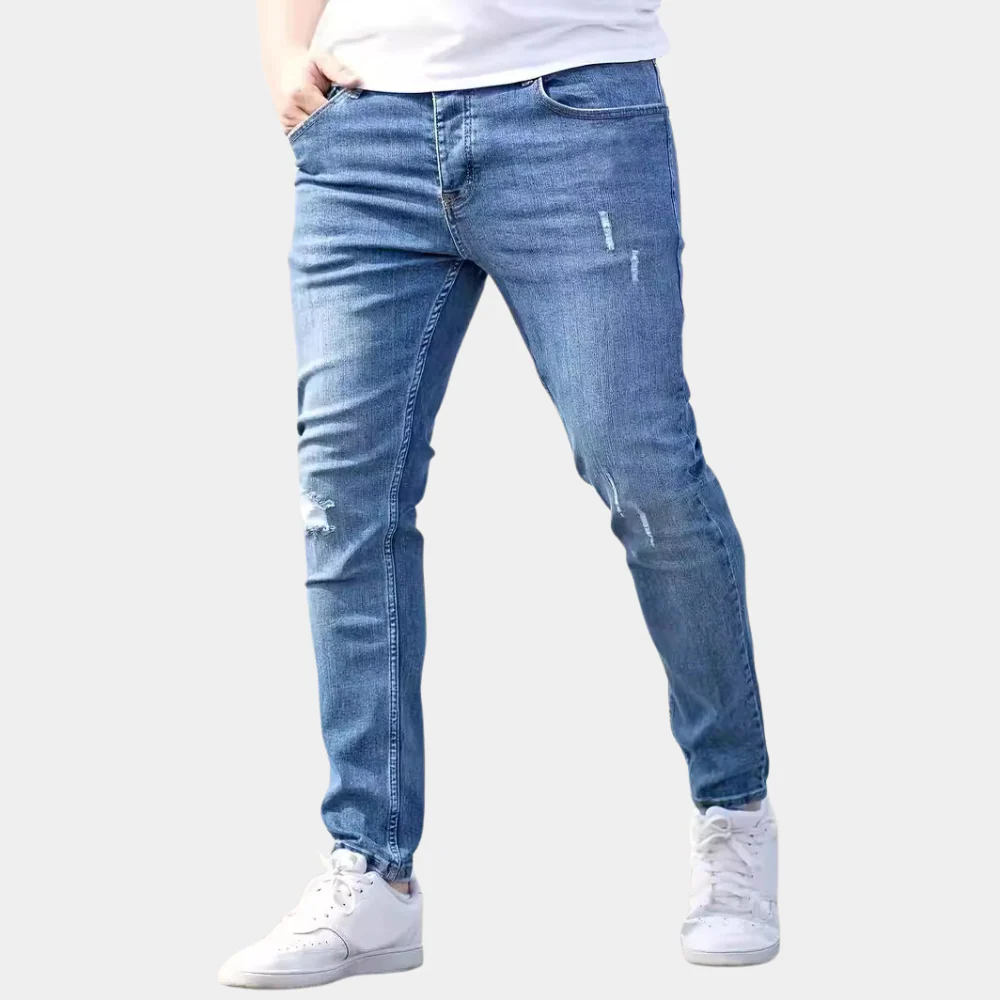 Troy® | Casual Men'S Jeans With Ripped Design - Image 4