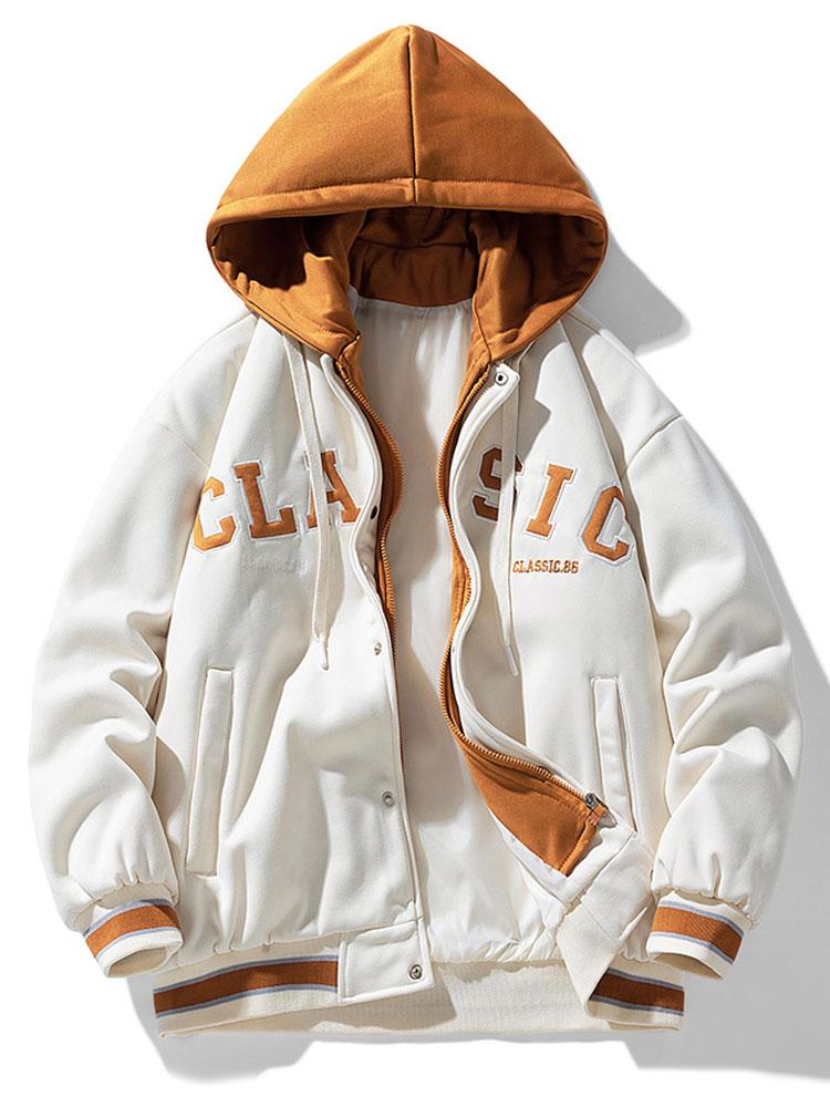 Tyler | Hooded Baseball Jacket - Image 9