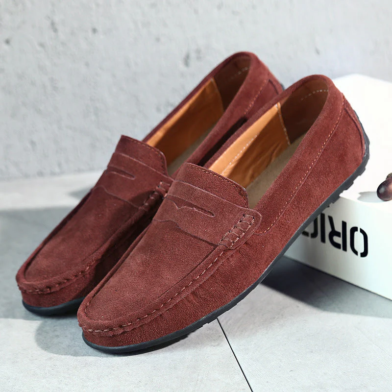 Tyrell | Retro Suede Men's Loafers - Image 3