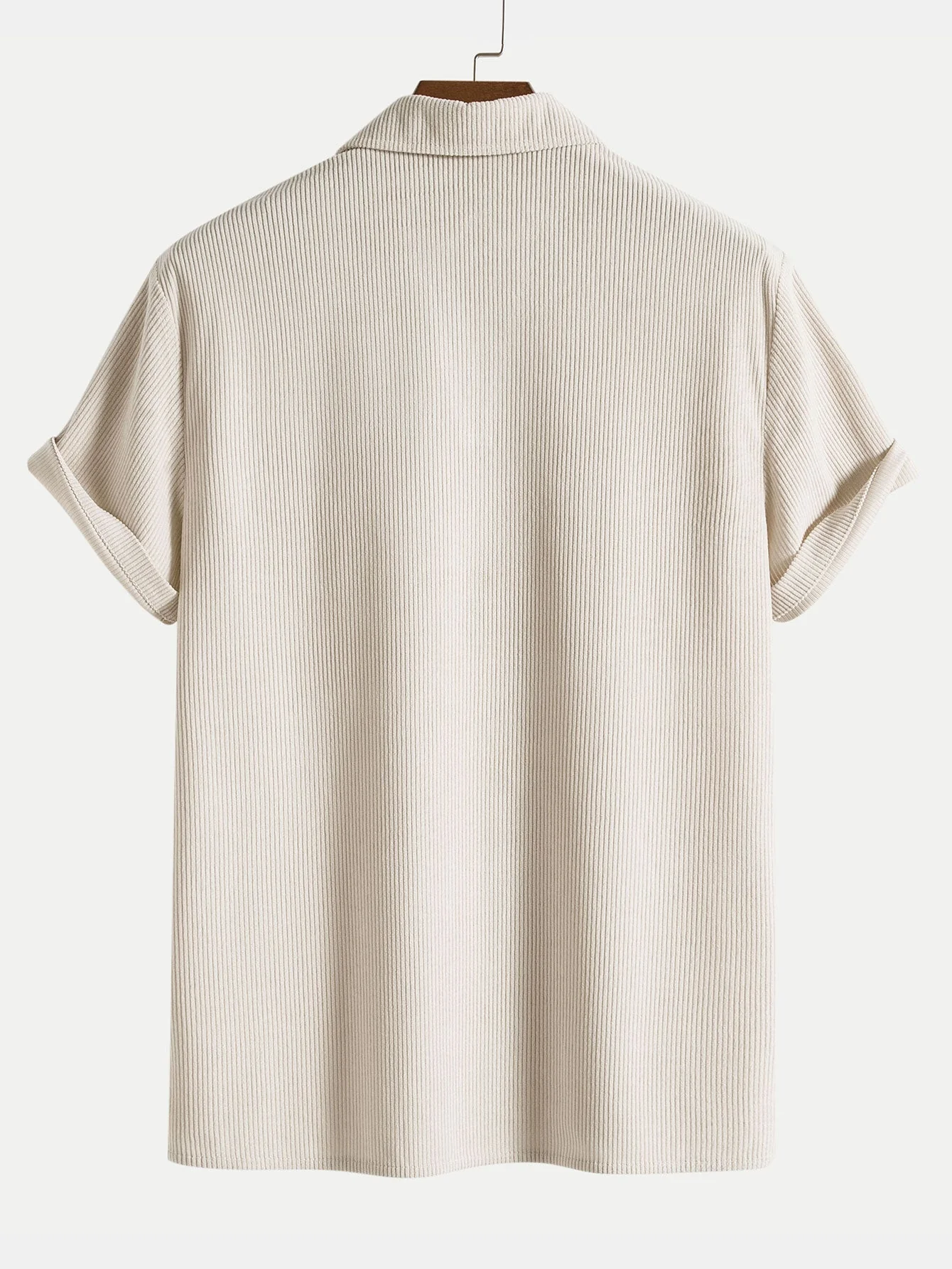 Ulric® | Short Sleeve Corduroy Polo Shirt - Image 4