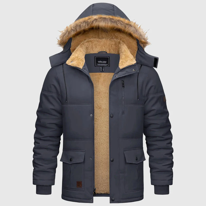 Umar® | Davide Costa Hooded Winter Parka - Image 2