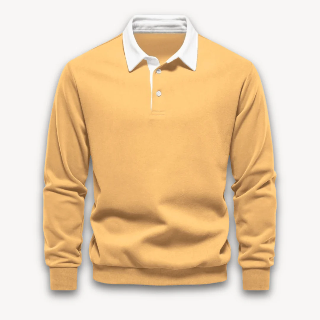 Unai | Classic long-sleeved polo sweater - Image 5