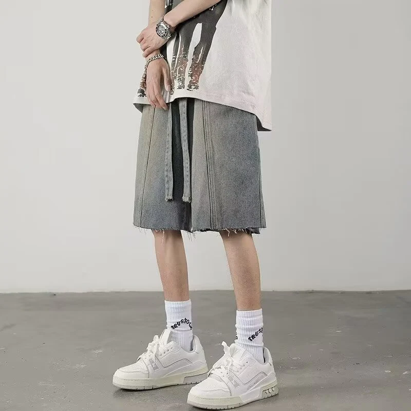Urban® | Sonic Fringe Denim Shorts - Image 3