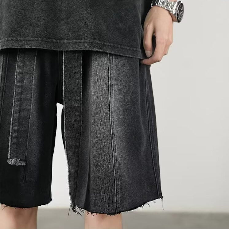 Urban® | Sonic Fringe Denim Shorts - Image 7