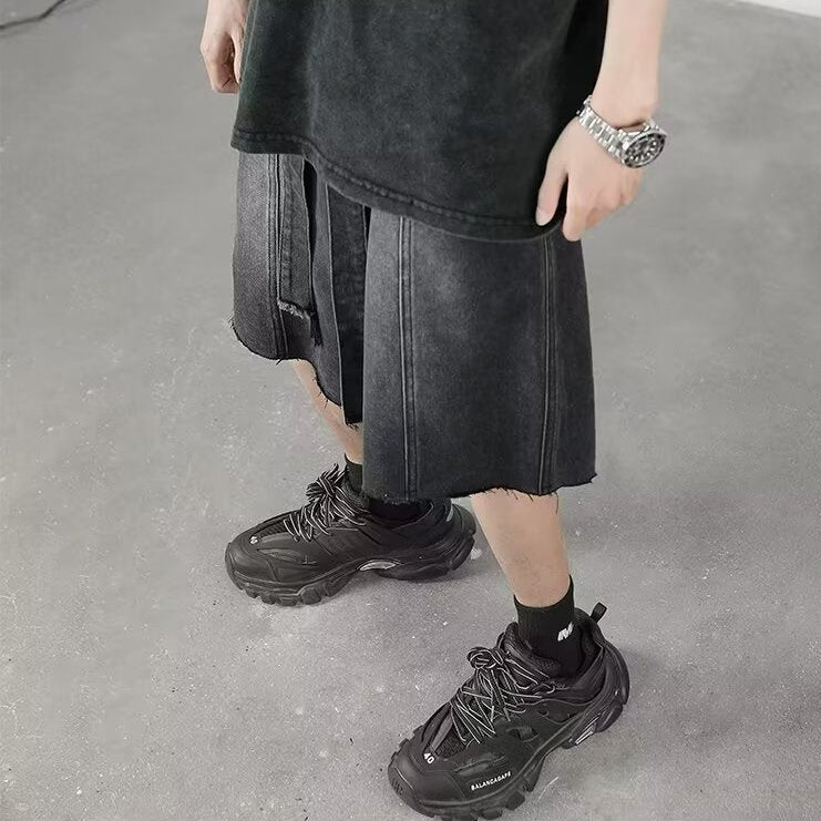 Urban® | Sonic Fringe Denim Shorts - Image 8