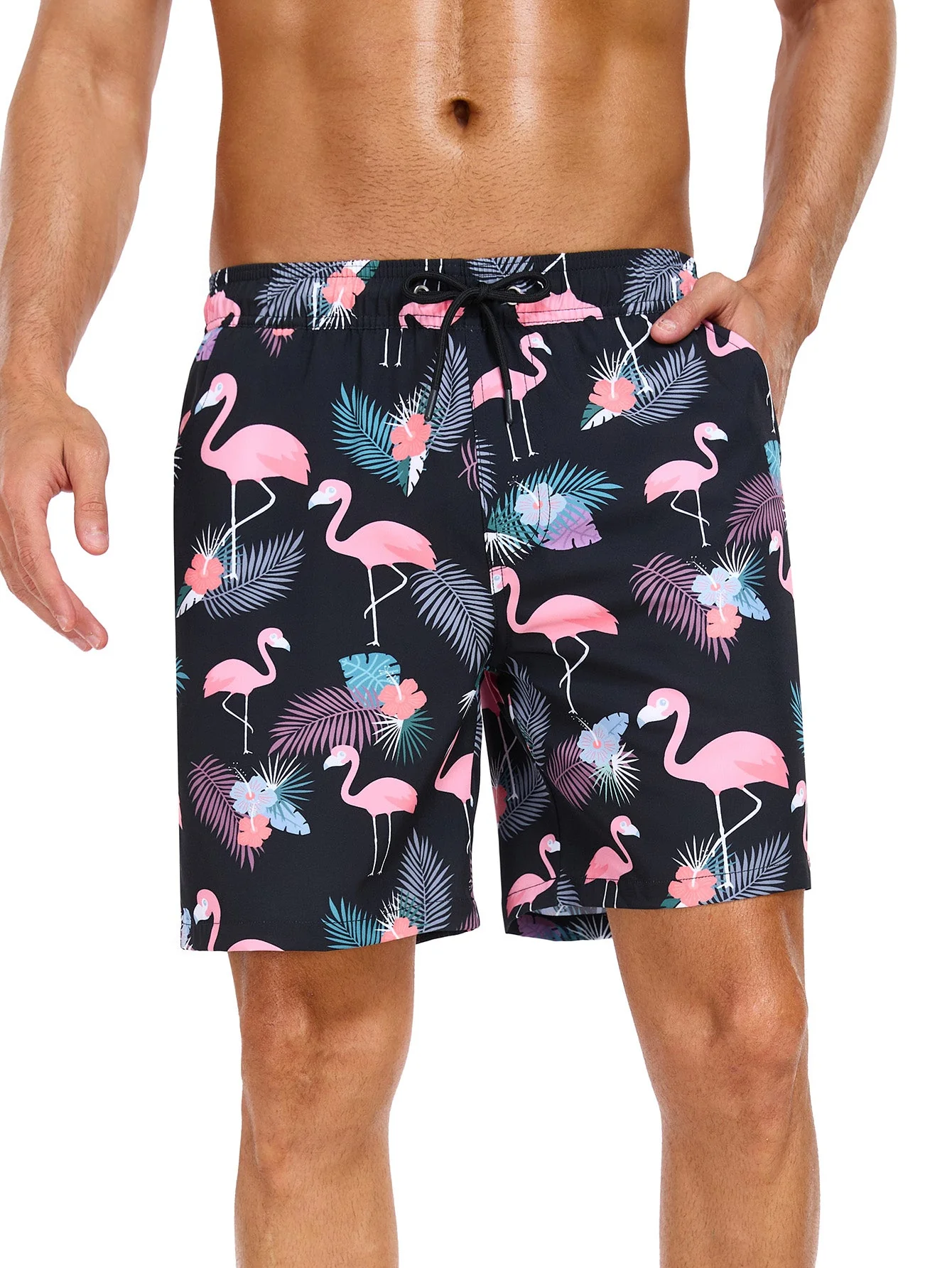 Urbano® | 2 In 1 Tropical Print Swim Shorts - Image 4