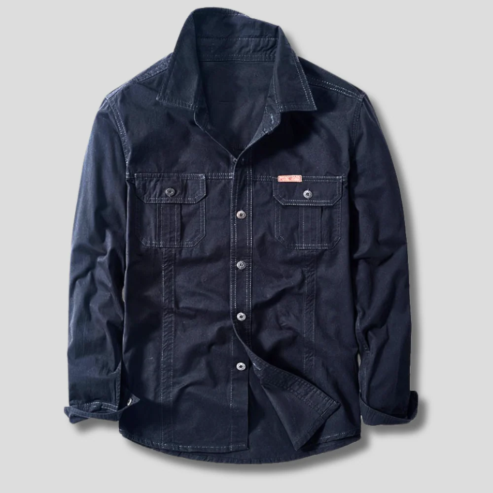 Urbano® | Cotton Cargo Shirt - Image 3