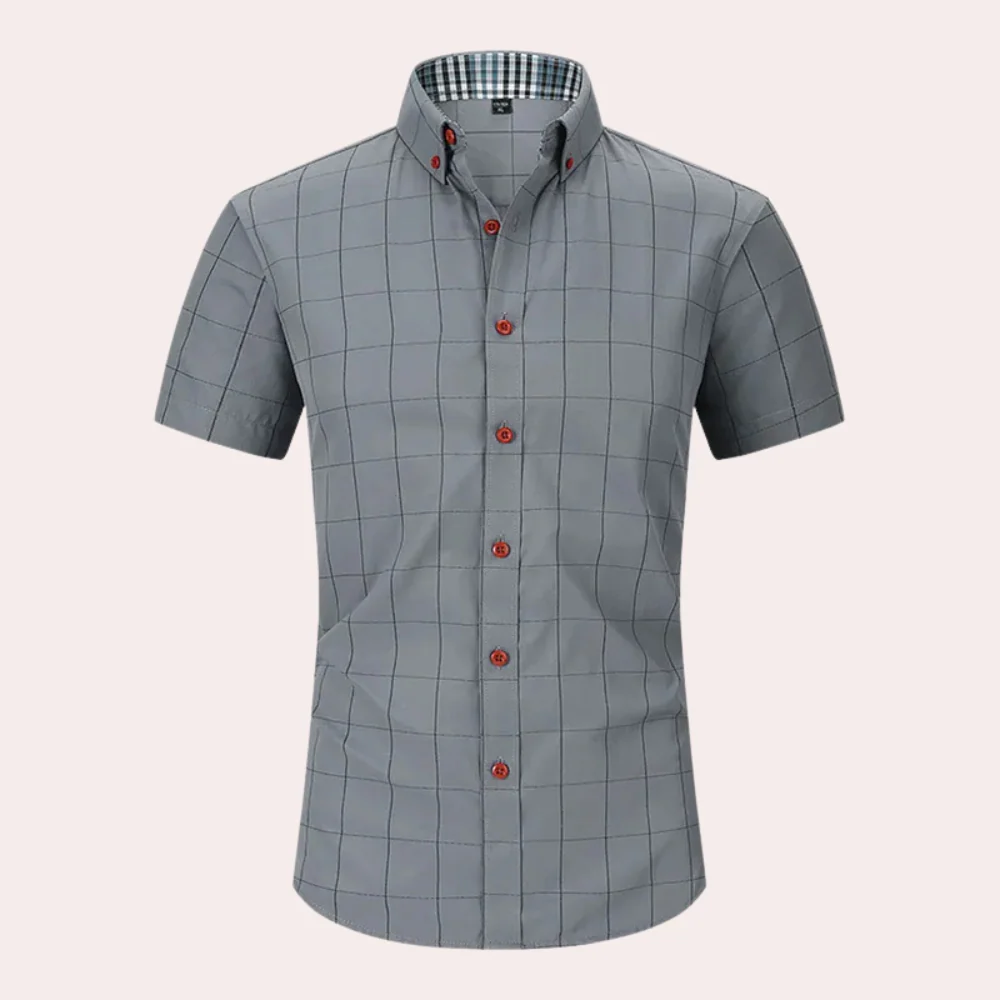 Urbano® | Elegant buttoned polo shirt for men - Image 2