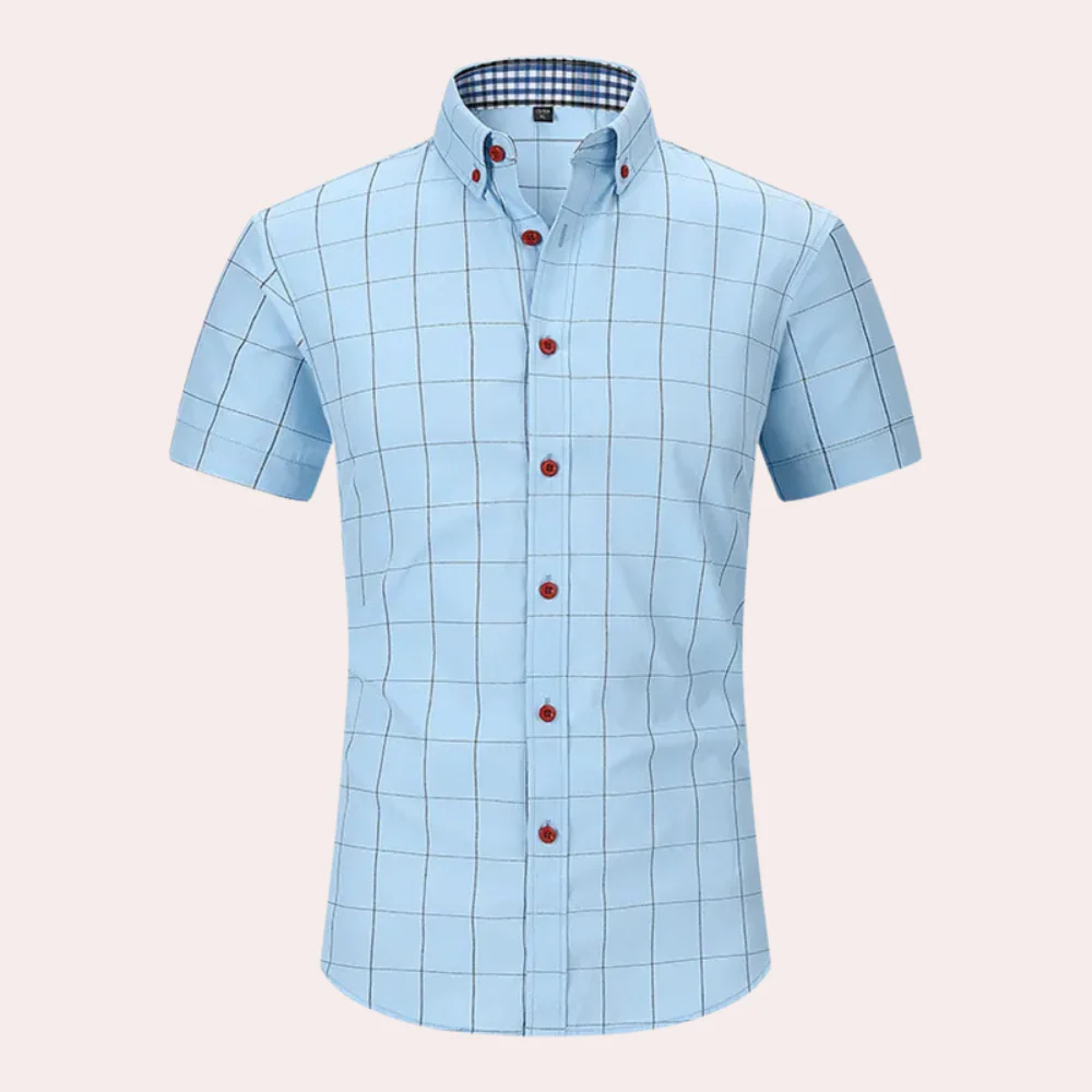 Urbano® | Elegant buttoned polo shirt for men - Image 3