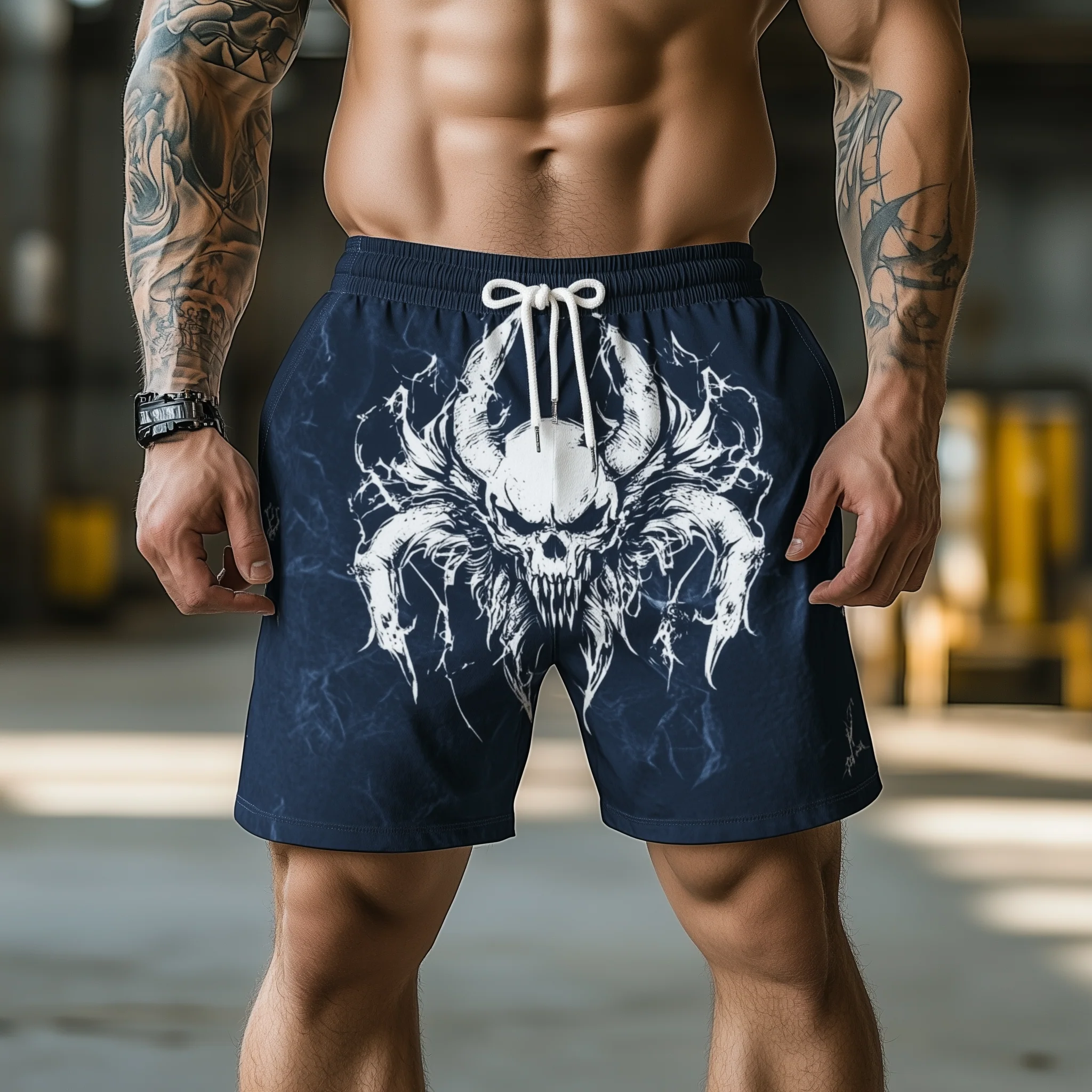 Uriah | Men'S Summer Fashion Street Style Printed Casual Shorts - Image 2