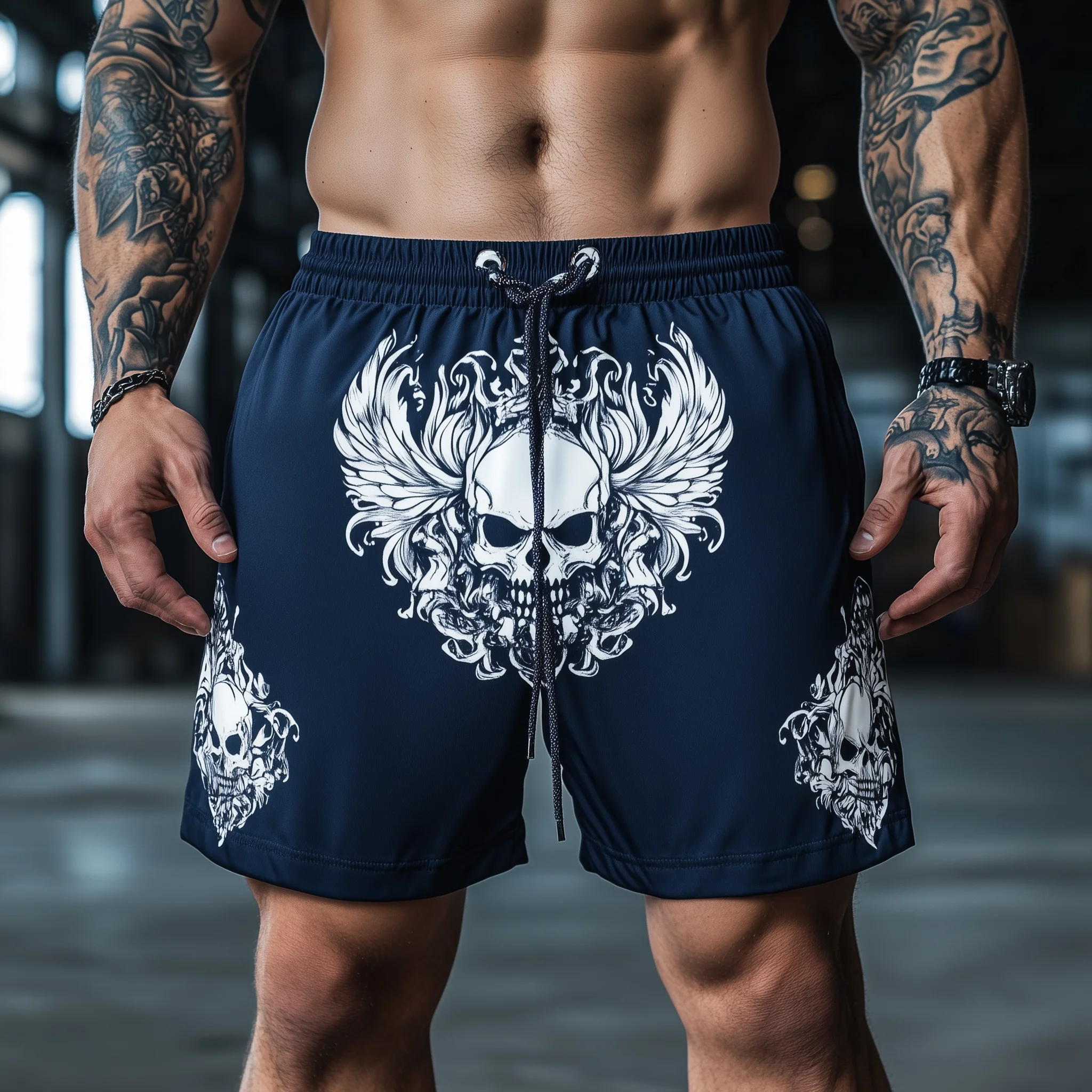 Uriah | Men'S Summer Fashion Street Style Printed Casual Shorts - Image 5