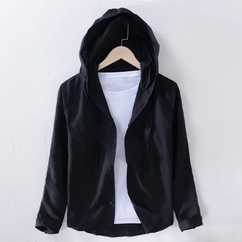 Uriel® | Linen Hoodie - Image 5