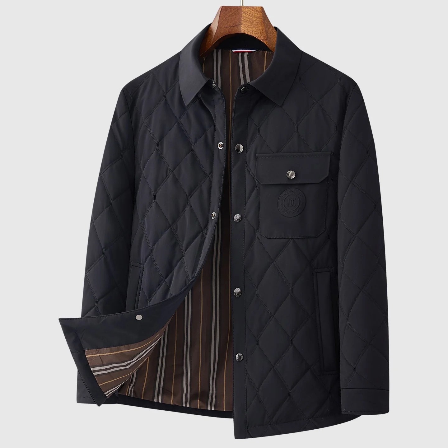 Vadim® | Marco De Luca Mulberry Diamond Jacket - Image 2
