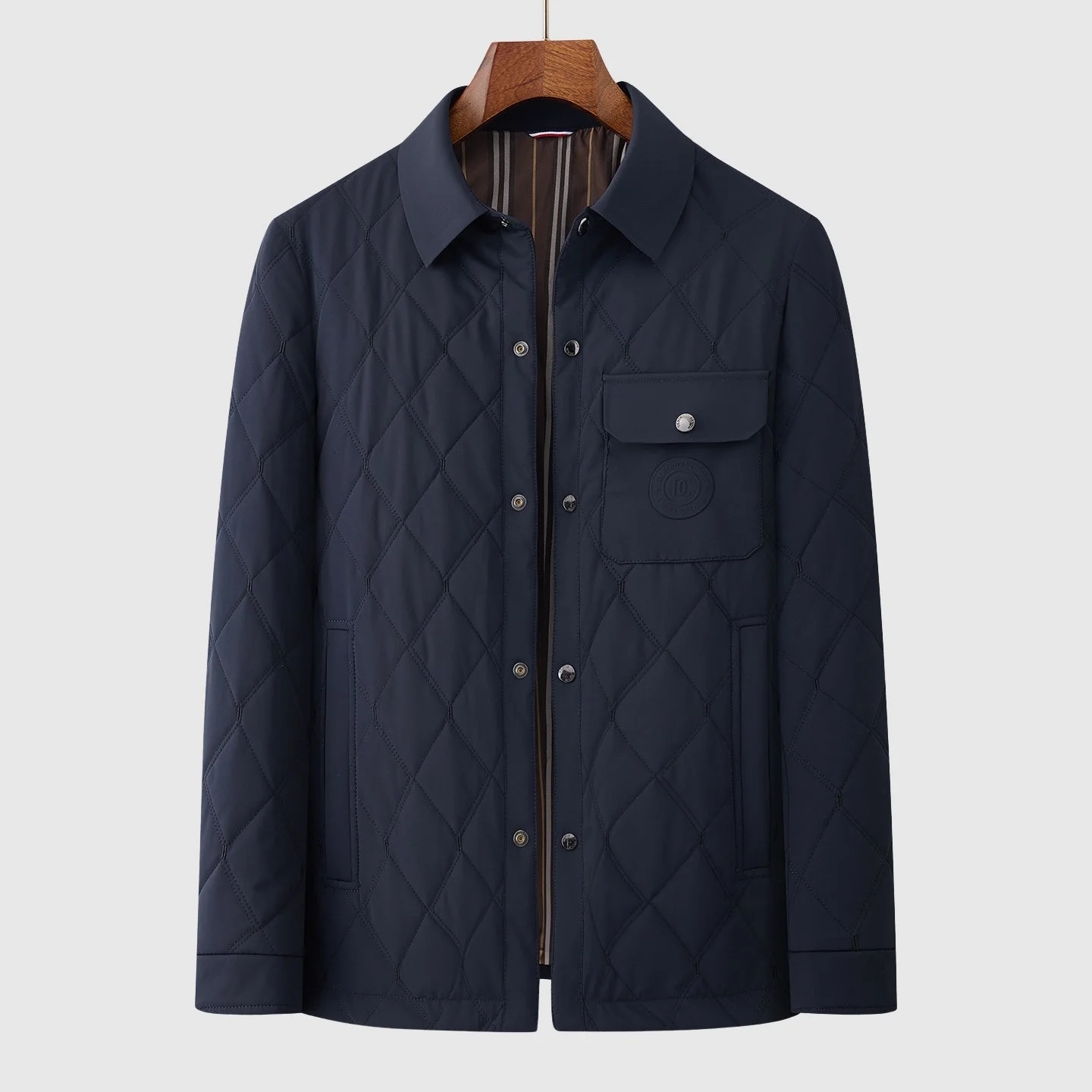Vadim® | Marco De Luca Mulberry Diamond Jacket - Image 6