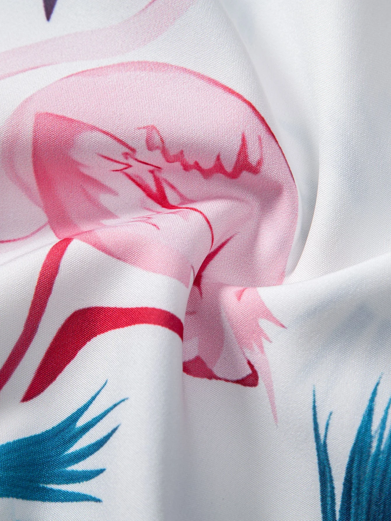 Valentín® | Leaf Print Button Up Shirt & Swim Shorts - Image 10