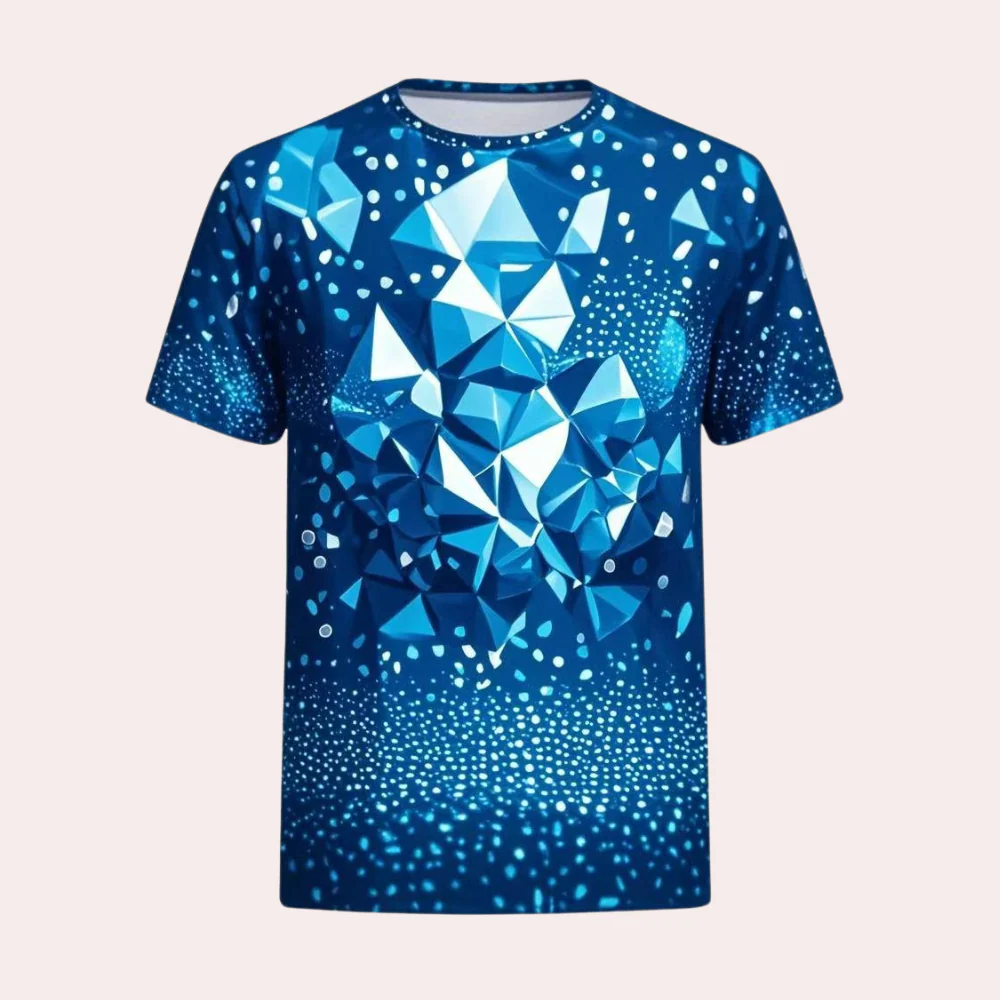 Valentín® | Men's Printed Quick Dry T-Shirt - Image 4