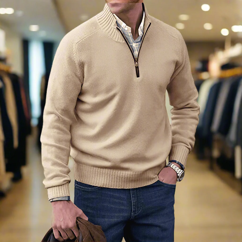 Valentine® | Stylish Pullover With Zipper