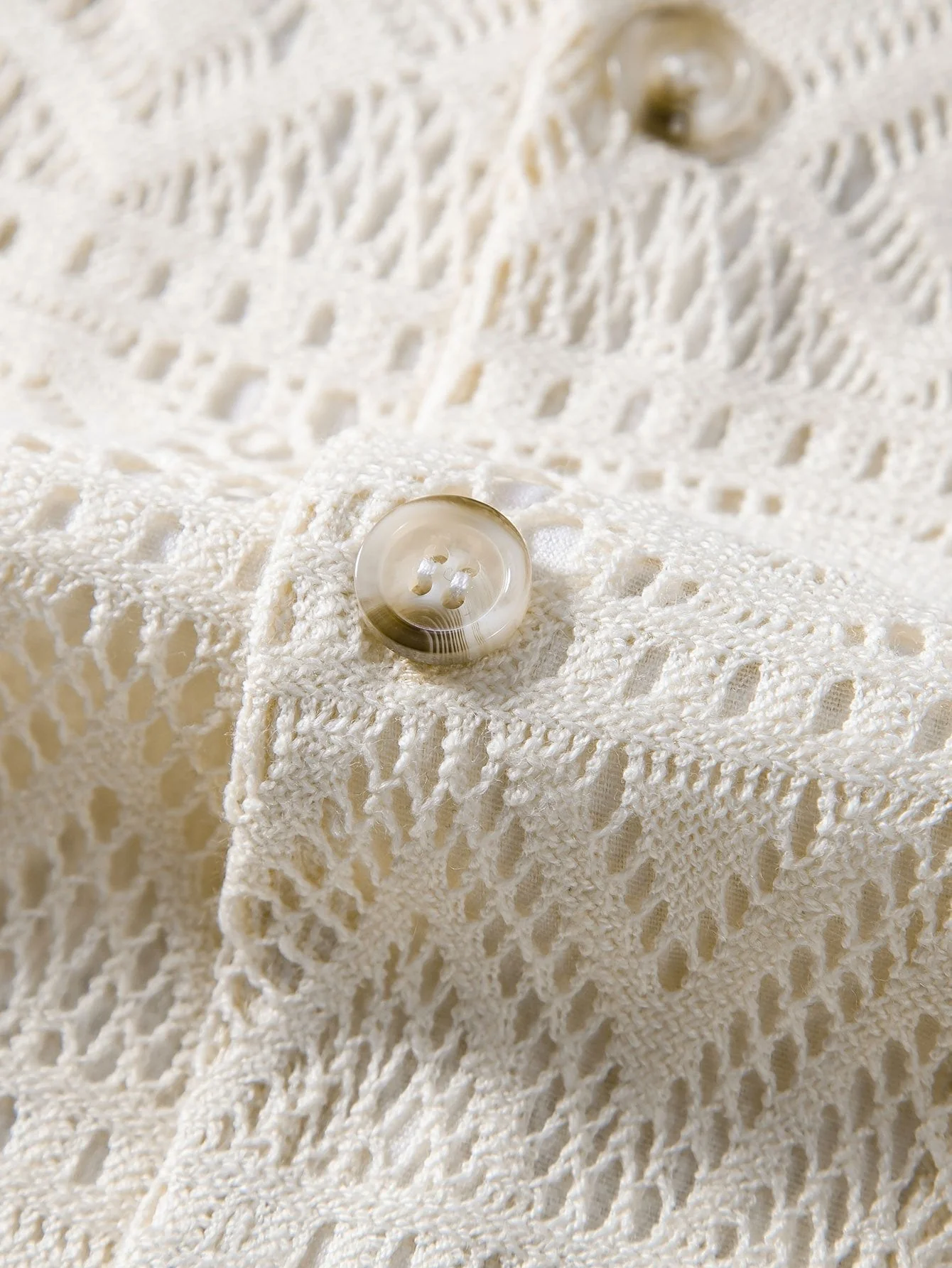 Valeriano® | Short Sleeve Geometry Textured Cuban Shirt - Image 8