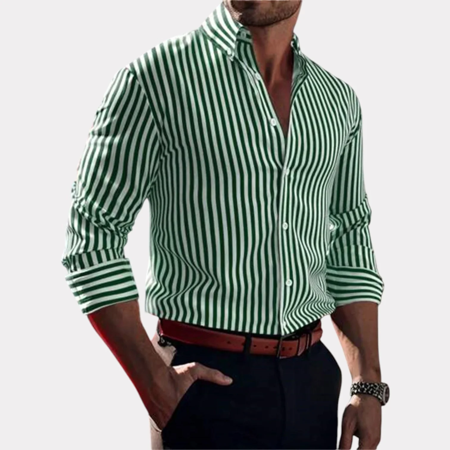 Valerio | Marseille Stripe Shirt - Image 3