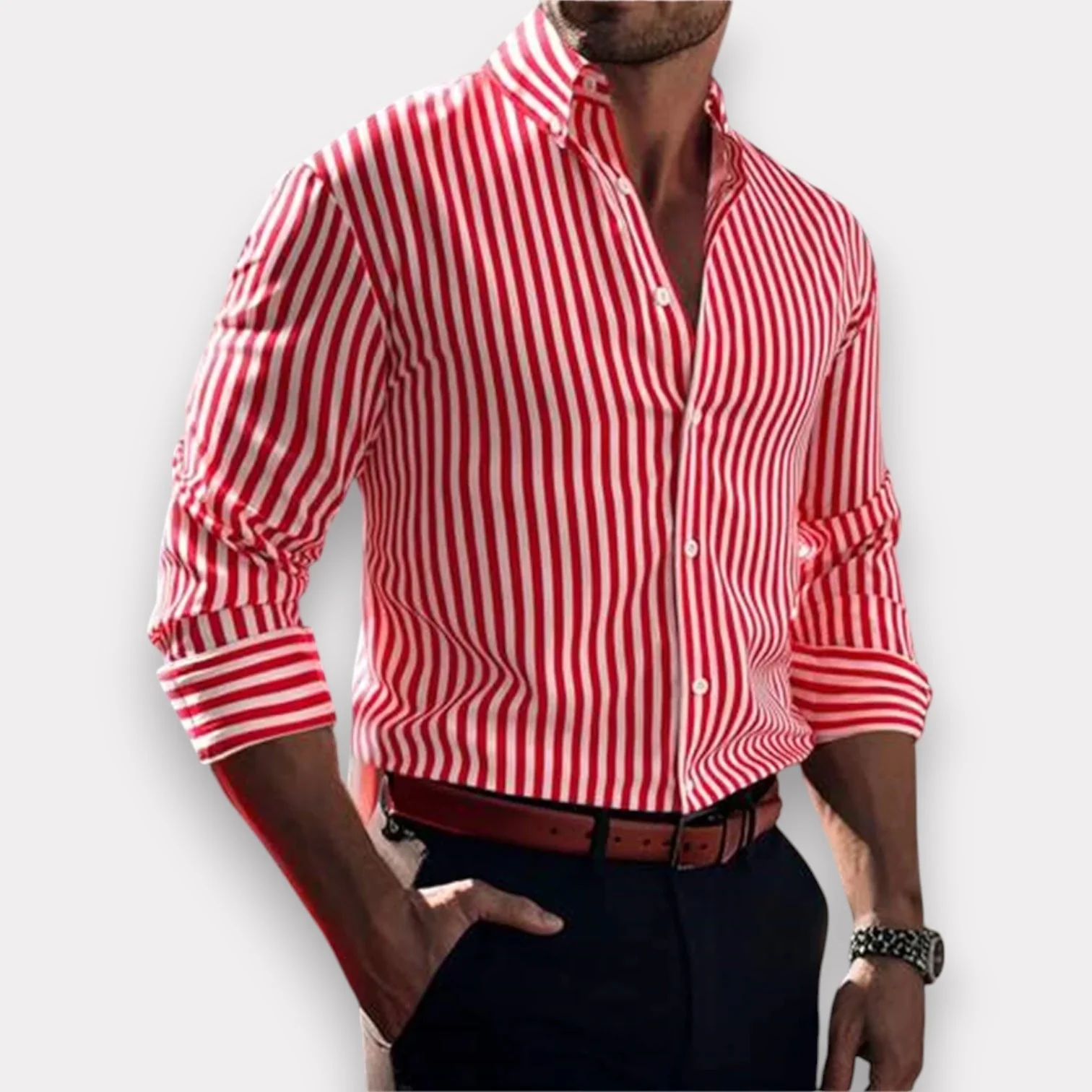Valerio | Marseille Stripe Shirt - Image 4