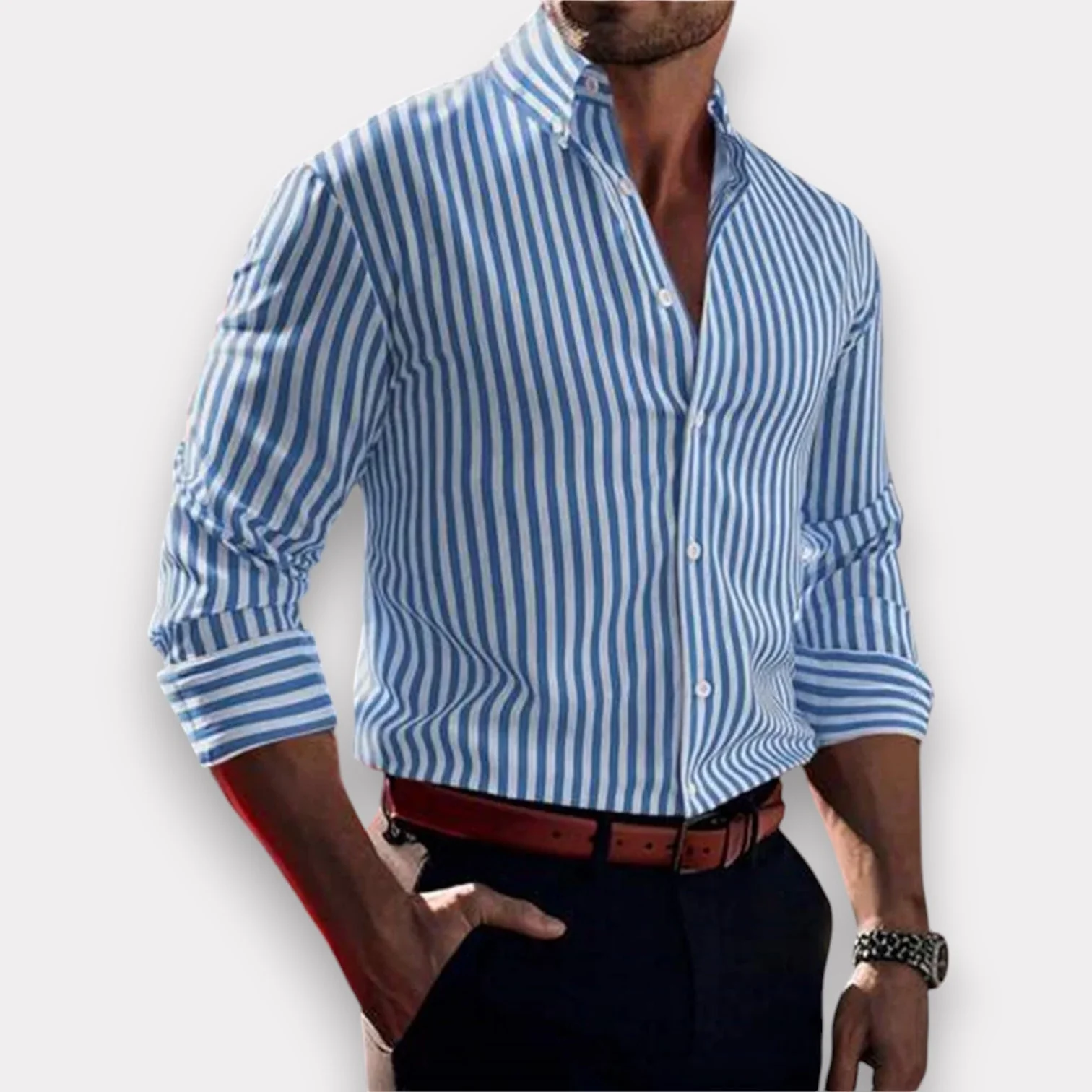Valerio | Marseille Stripe Shirt - Image 5