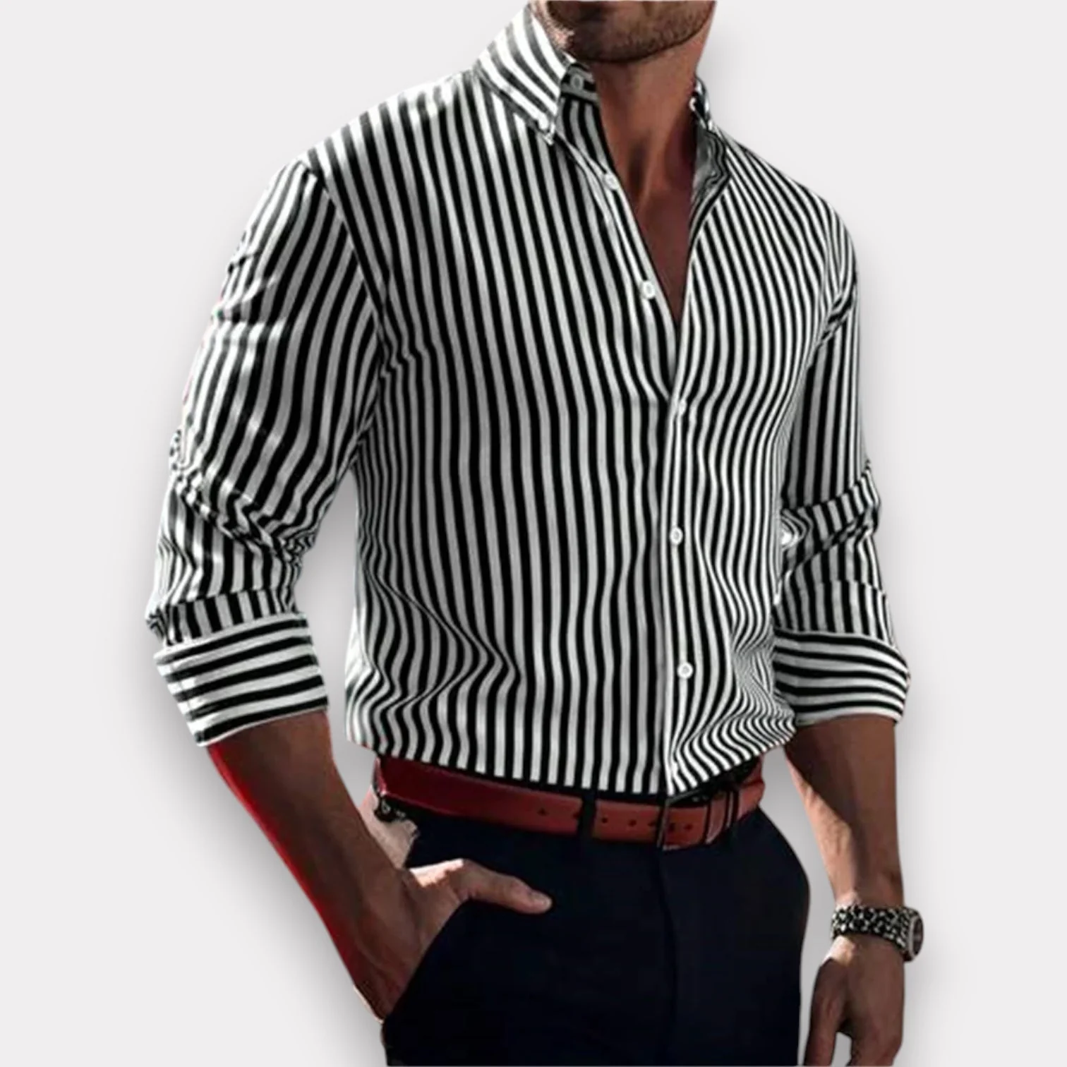 Valerio | Marseille Stripe Shirt - Image 6