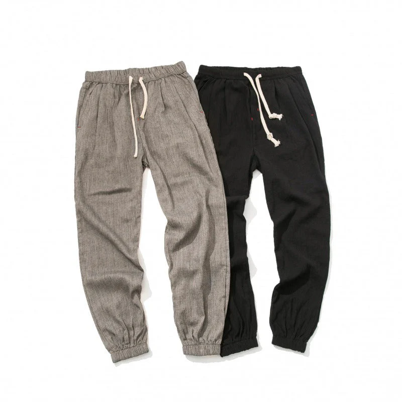Vasco | Eleganza Linen Joggers - Image 9