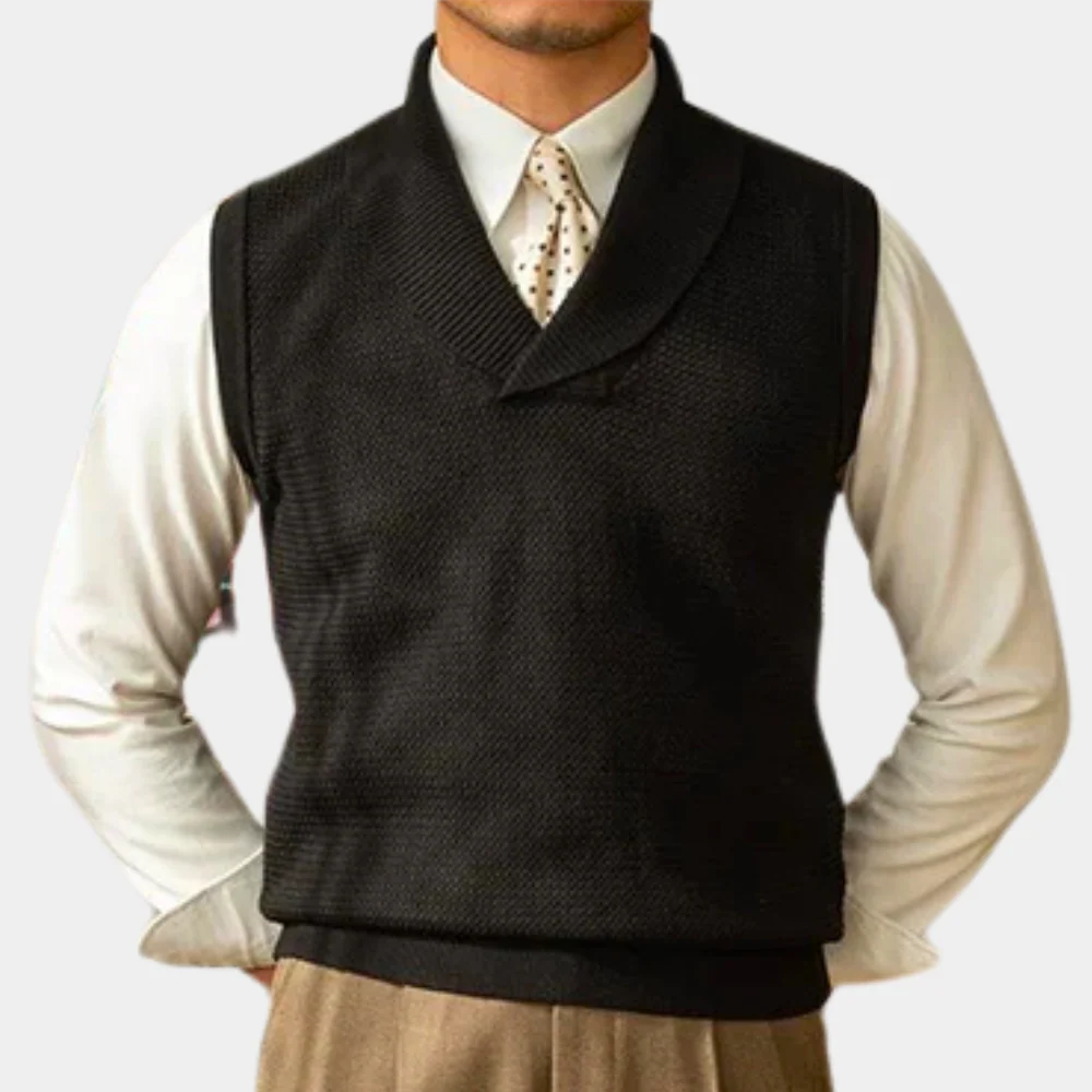 Venancio® | Modern knitted vest for men - Image 5