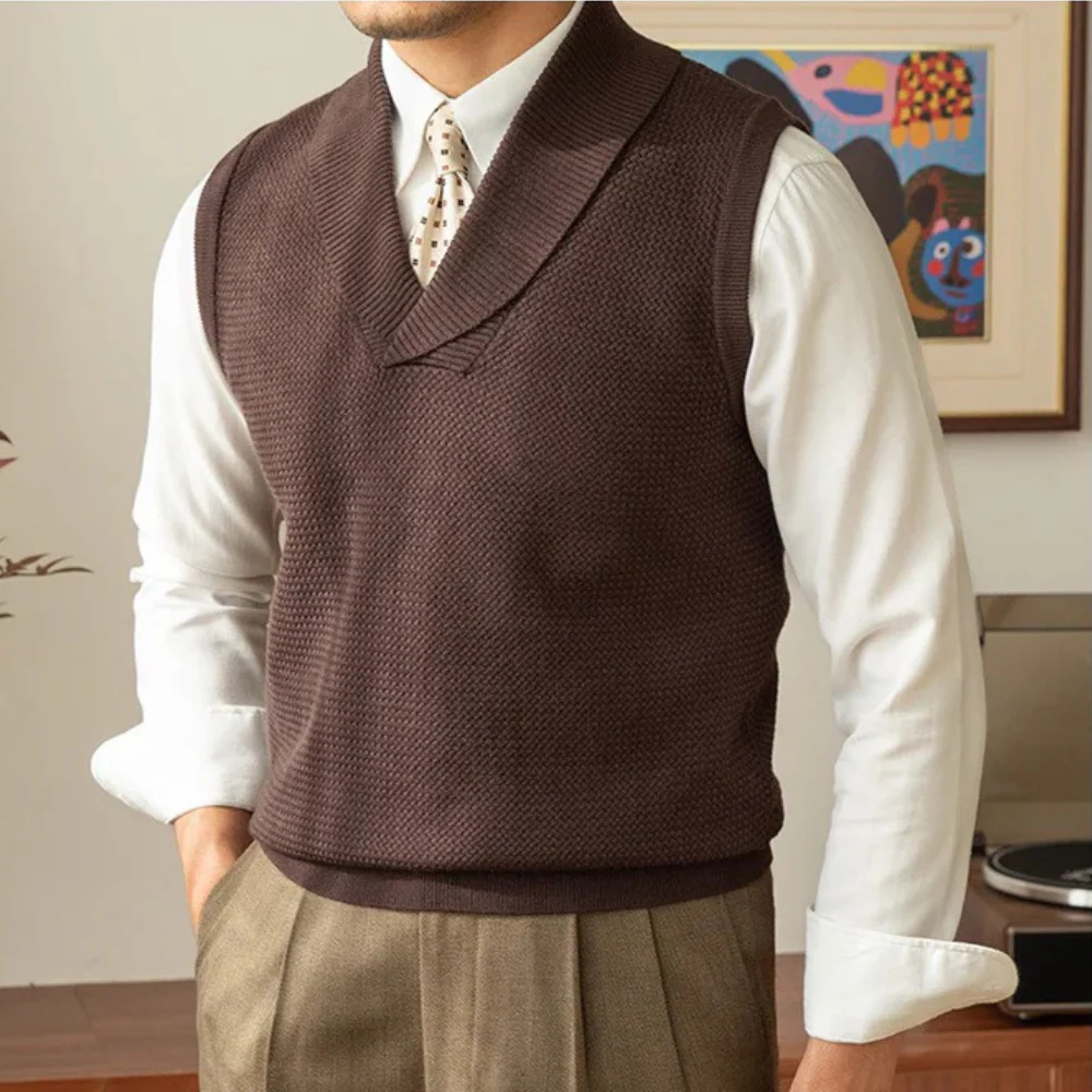 Venancio® | Modern knitted vest for men - Image 6