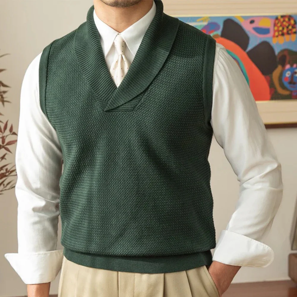 Venancio® | Modern knitted vest for men - Image 7