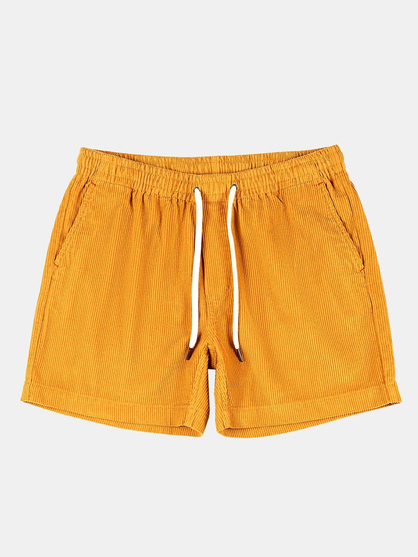 Venantius | Cotton Corduroy Drawstring Shorts - Image 8