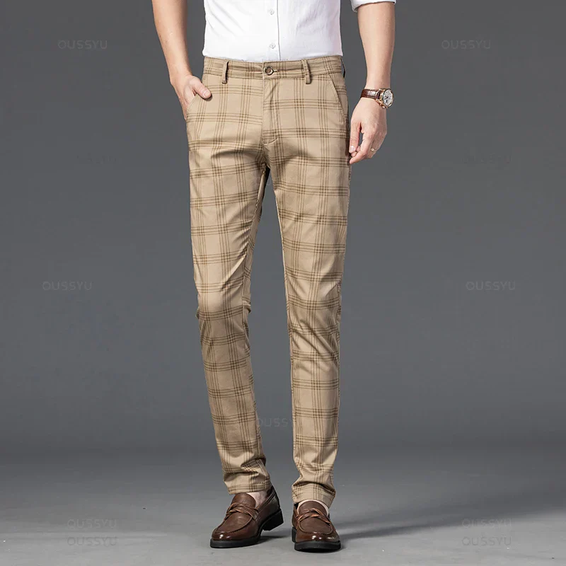 Vernon | Elegant Plaid Pants - Image 5