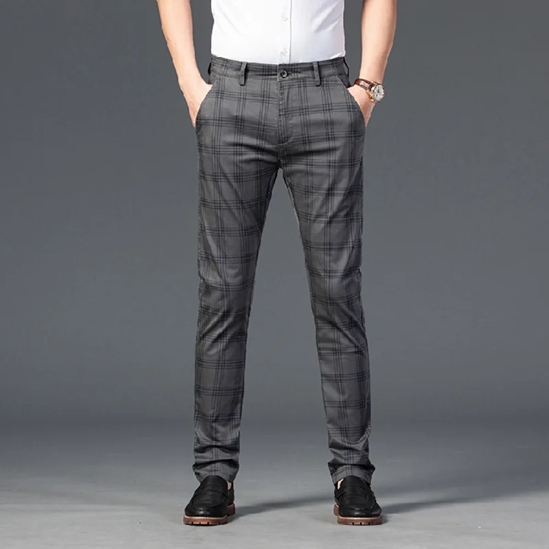 Vernon | Elegant Plaid Pants - Image 8