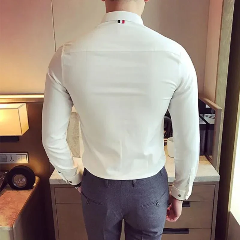 Vianey | Elegana - Slim Fit Dress Shirt - Image 4