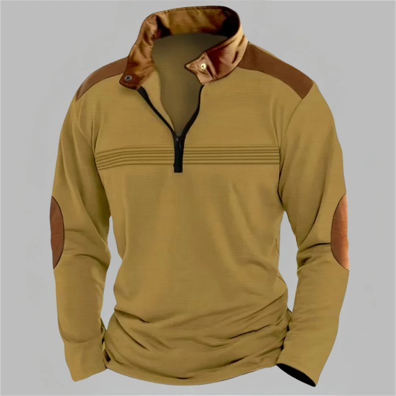 Vicente® | Comfortable Long Sleeve Polo Shirt - Image 6