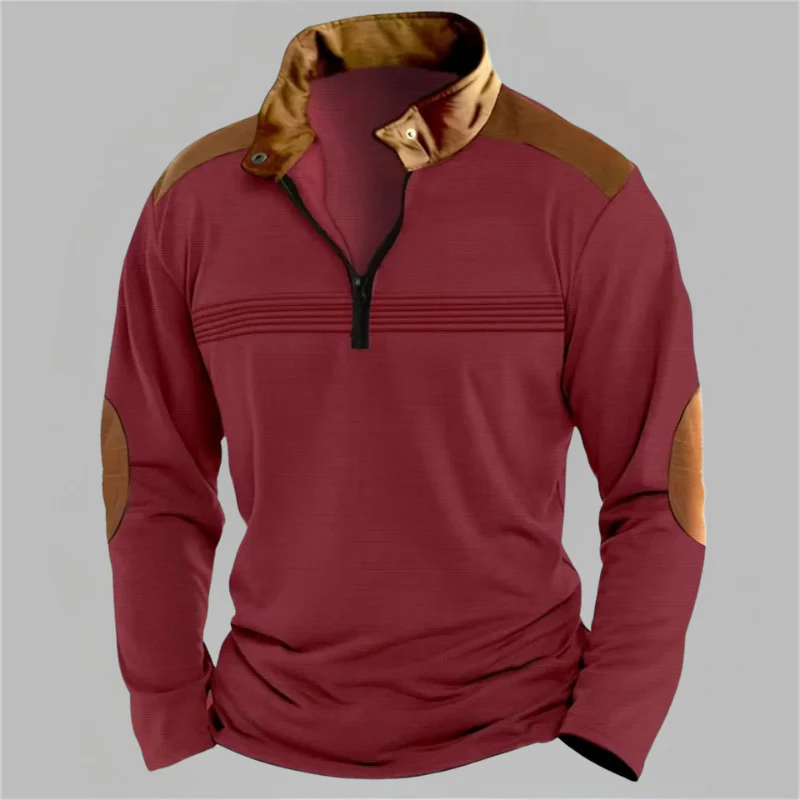 Vicente® | Comfortable Long Sleeve Polo Shirt - Image 7